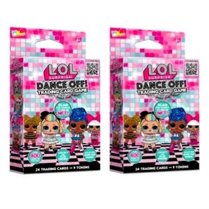 NEW L.O.L. Surprise! Dance Off! Trading Card Game Bundle - 2 Sets